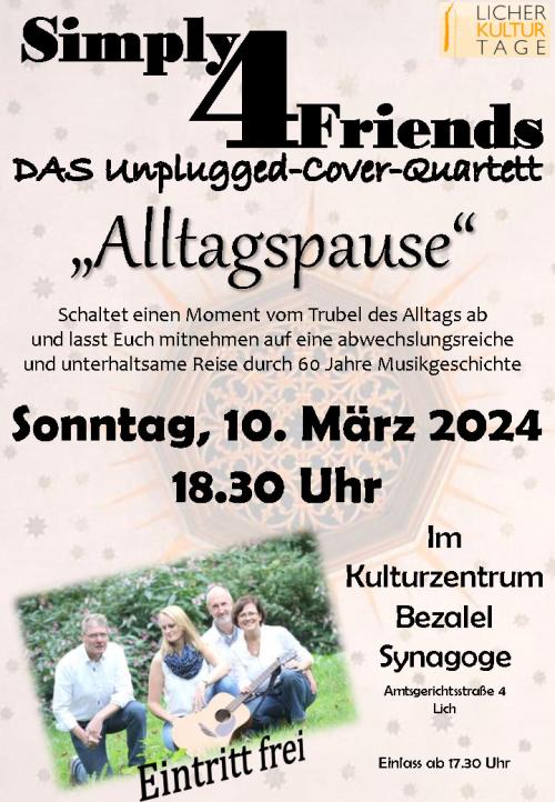 Konzert im Rahmen der Licher Kulturtage 2023